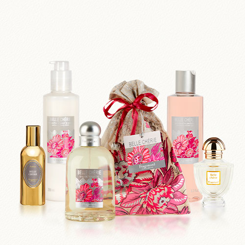 Perfume for women, Organdy pouch, Eau de toilette, shower gel, body  lotion & perfume