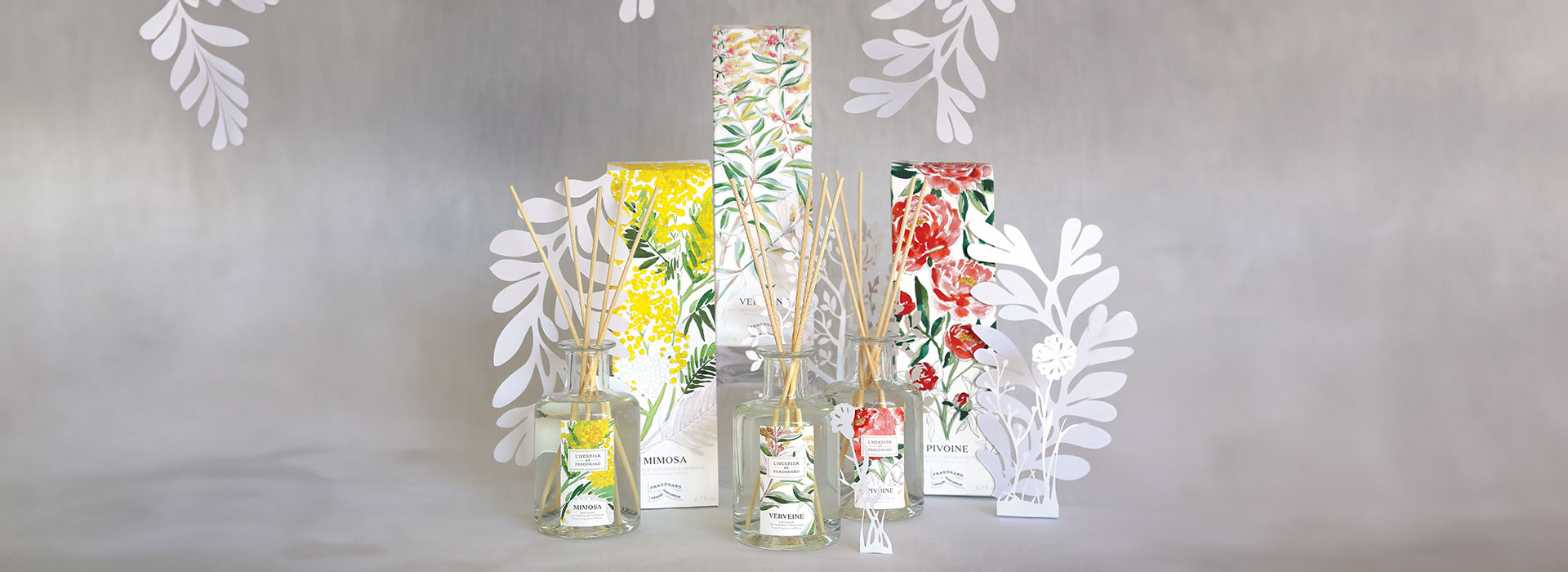 FRAGONARD'S HERBARIUM DIFFUSERS