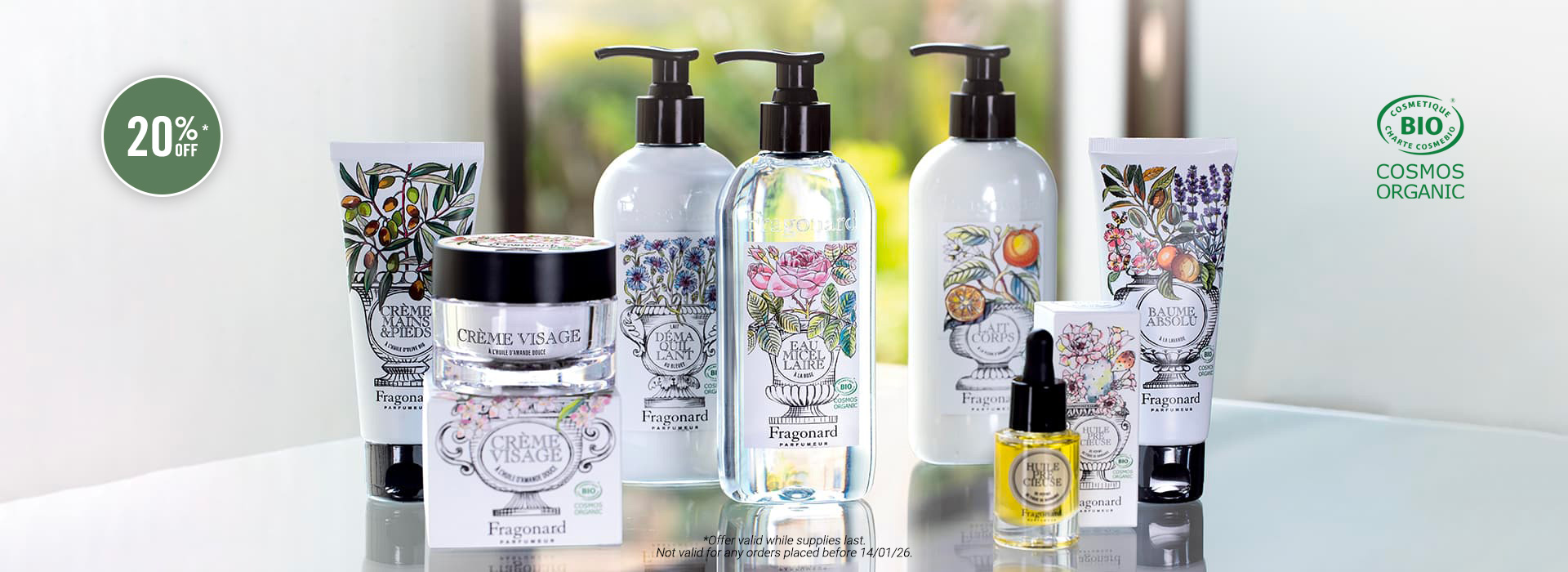 FRAGONARD ESSENTIAL CARES ORGANIC