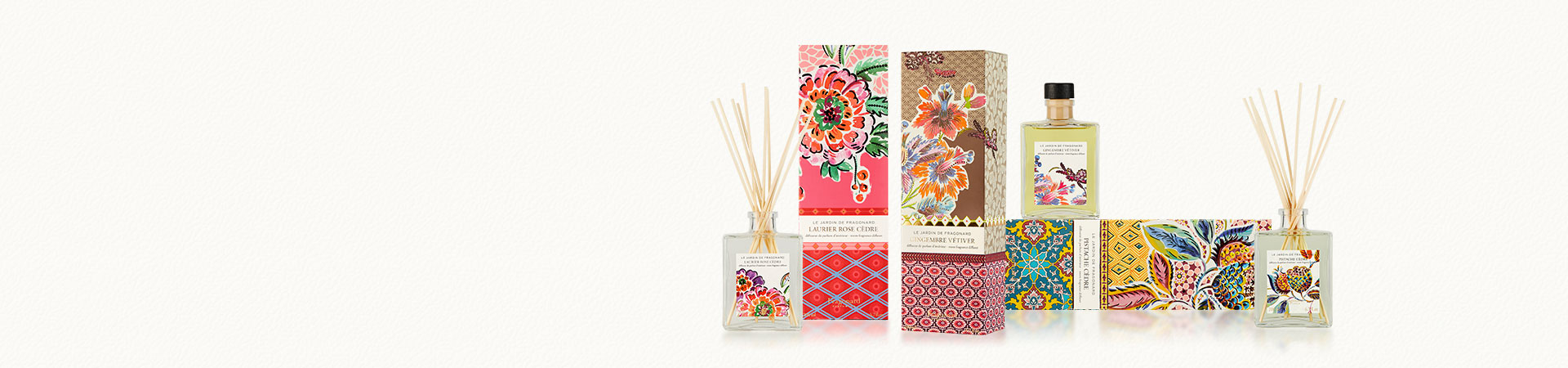 FRAGONARD'S GARDEN DIFFUSERS