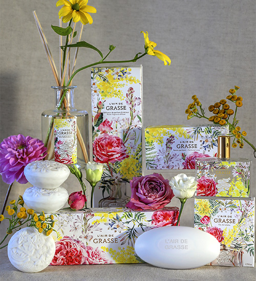 Fresh and flowery eau de toilette, diffuser & soap | Flower of the