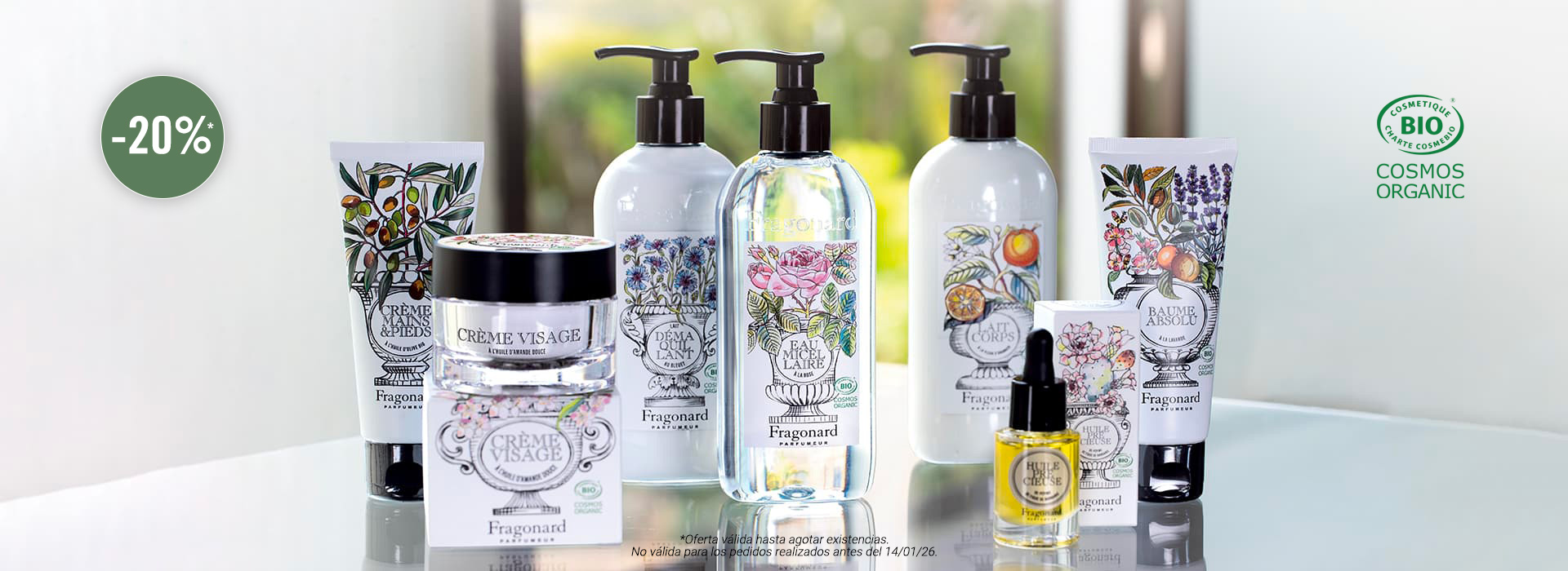 FRAGONARD CUIDADOS ESENCIALES ORGÁNICO