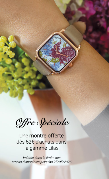 FR Offre Spéciale Montre Lila - Fragonard