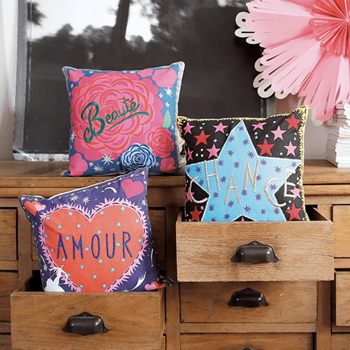 Coussin Décoratif Réversible Herding DRAGONS 36 Cm - Doux Et Coloré Pour Passionnés