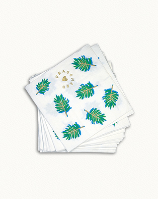 20 Tovaglioli di carta Merveilleuse Forêt