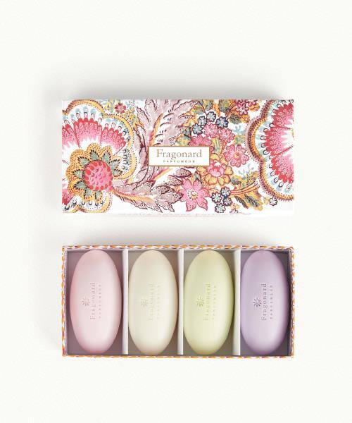 Coffret savons galets Fleuris