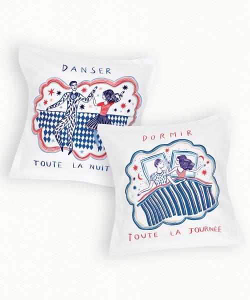 2 fundas de almohada Danser Dormir