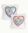 Set of 2 Love love Pillowcovers