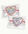 Set di 2 federe di cuscino Love love