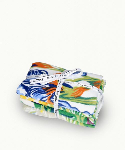 4 Serviettes invités Fleurs du Parfumeur