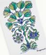 4 Serviettes Jolies Fleurs