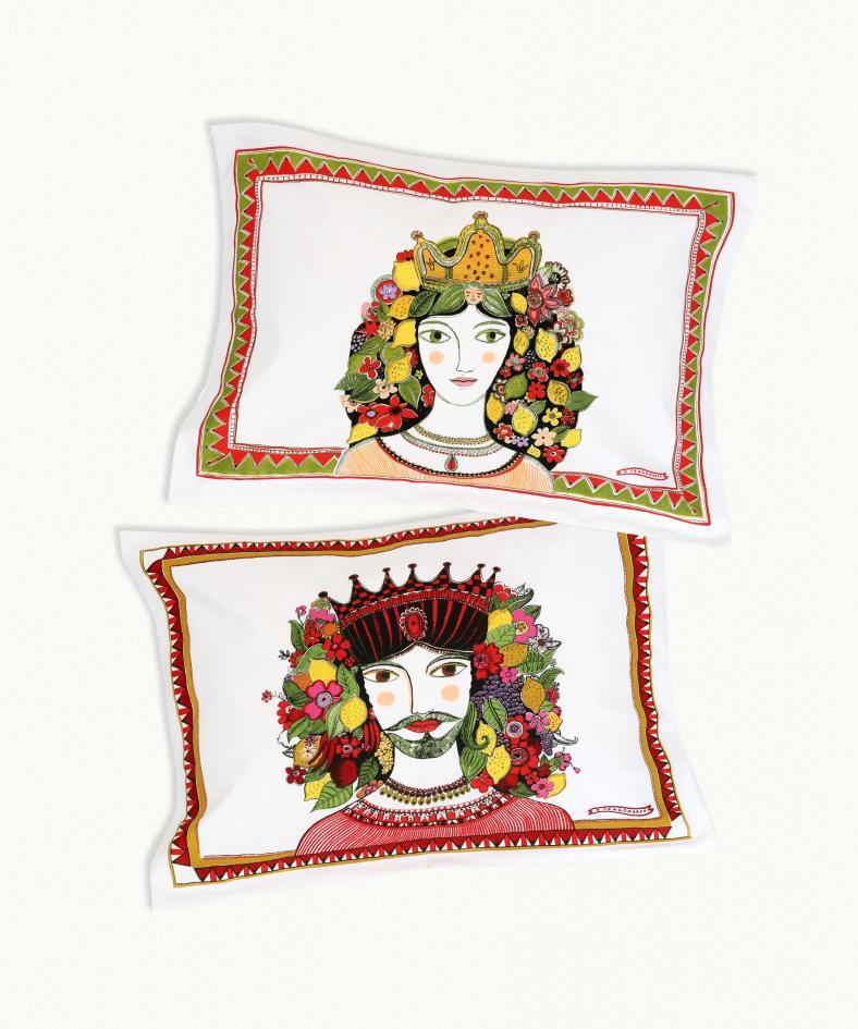 Set di 2 federe di cuscino Palerme