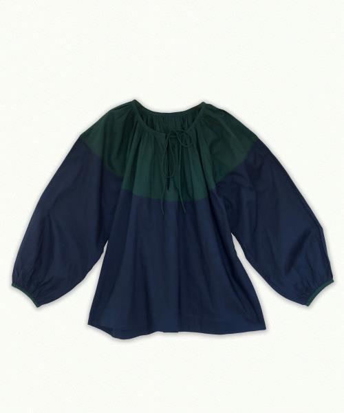 Bluse Bicolore (Zweifarbig)