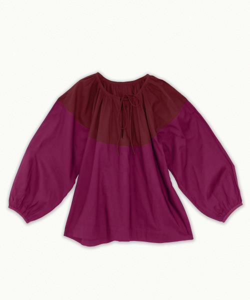 Bluse Bicolore (Zweifarbig)