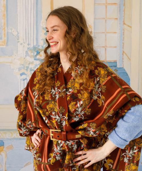 Poncho-Schal Ornements