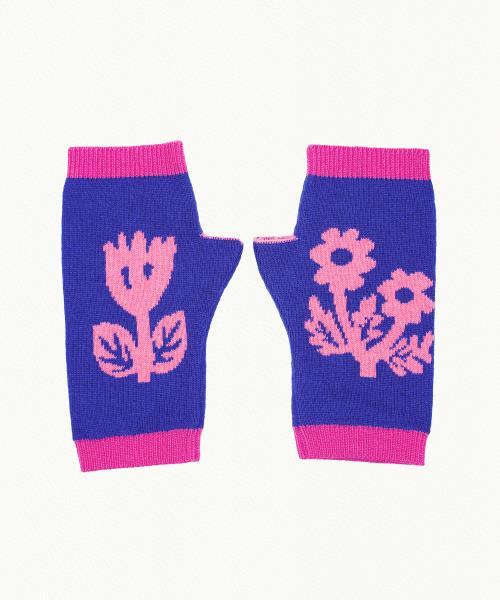 Handstulpen Fleurs d'Hiver