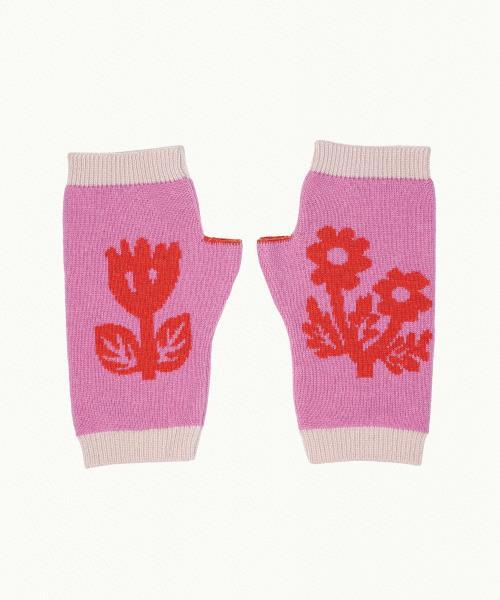 Handstulpen Fleurs d'Hiver