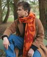 Fleurs d' Hiver scarf