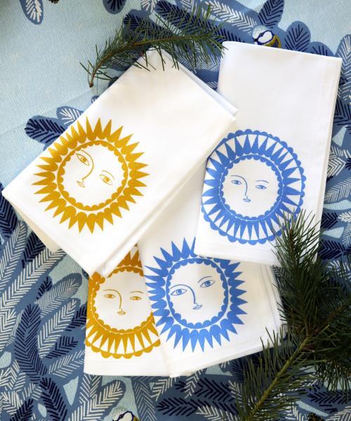 4 Tovaglioli Soleil d' Hiver