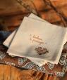 Lot de 4 Serviettes de table Bonheur