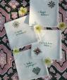 Lot de 4 Serviettes de table Bonheur