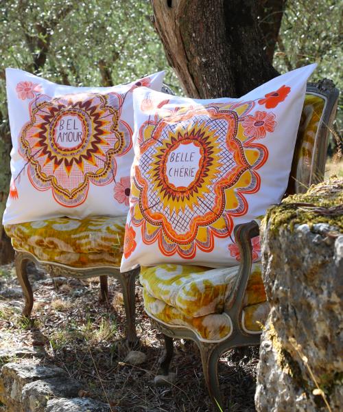Set of 2 Bel Amour pillowcases