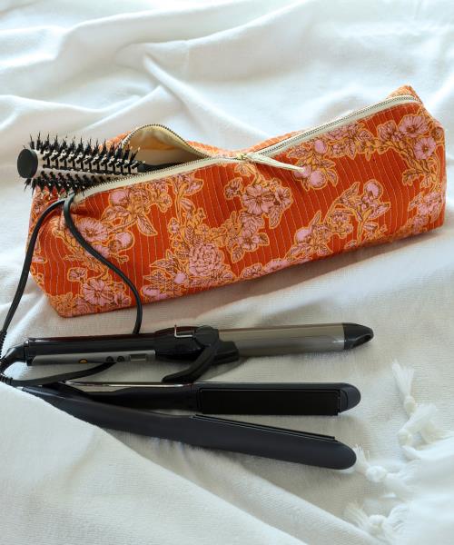 Trousse Longue Toile d' Oranger Orange