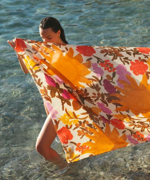 Pareo Sciarpa Bouqet Soleil