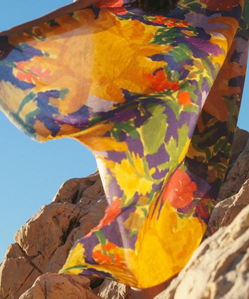 Pareo Sciarpa Bouqet Soleil