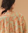Anika blouse in cotton with Toile d’ Oranger print