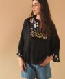 Blouse Doriane en gaze de coton broderie Mille Fleurs