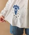 Chemise Mario en coton broderie Paisley