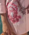 Chemise Mario en coton broderie Paisley