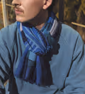 Cactus Magique wool shawl