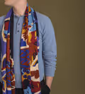 Offrandes Merveilleuses Silk shawl