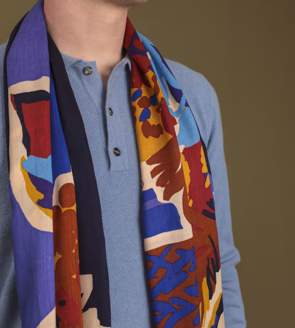 Offrandes Merveilleuses Silk shawl